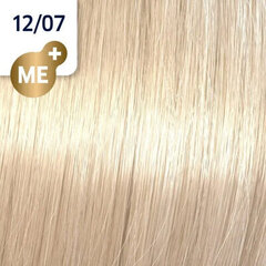 Plaukų dažai Wella Koleston Perfect Me+ 12.07, 60 ml, 12/07 kaina ir informacija | Plaukų dažai | pigu.lt