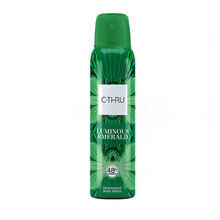 Purškiamas dezodorantas Sarantis C-Thru Luminous Emerald 48h 150 ml kaina ir informacija | Parfumuota kosmetika moterims | pigu.lt