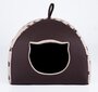 Guolis-būda Hobbydog Igloo R2, 44x44x35 cm,smėlio spalvos kaina ir informacija | Guoliai, pagalvėlės | pigu.lt