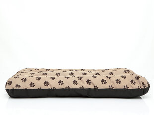 Hobbydog подушка Eco Prestige R3, 115x80x12 см, песочного цвета с лапками цена и информация | Лежаки, домики | pigu.lt