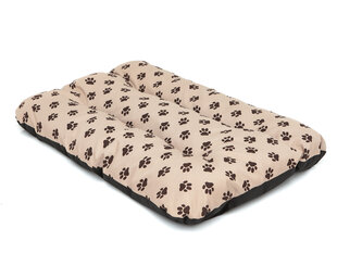 Hobbydog подушка Eco Prestige R3, 115x80x12 см, песочного цвета с лапками цена и информация | Лежаки, домики | pigu.lt