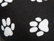 Hobbydog pagalvėlė Eco Prestige R2, 100x70x8 cm, juoda su letenėlėmis kaina ir informacija | Guoliai, pagalvėlės | pigu.lt