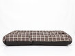 Hobbydog pagalvėlė Eco Prestige R3, 115x80x12 cm, ruda, languota kaina ir informacija | Guoliai, pagalvėlės | pigu.lt