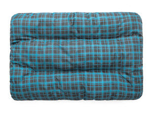 Hobbydog подушка Eco Prestige, R1, серая/синяя цена и информация | Лежаки, домики | pigu.lt