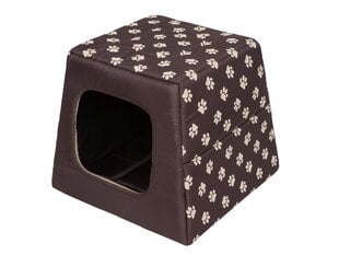 Hobbydog конура-лежак Пирамида R3, коричневая цена и информация | Лежаки, домики | pigu.lt