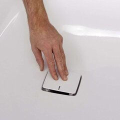 Kampinė vonia RIHO Still Smart 170x110 cm kaina ir informacija | Vonios | pigu.lt