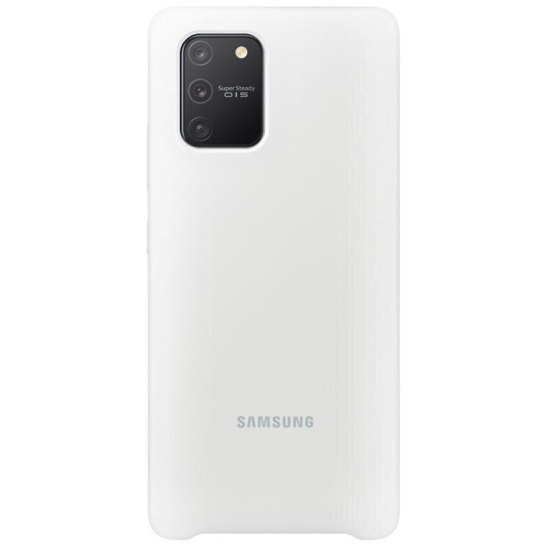 Silicone Cover, skirtas Samsung Galaxy S10 Lite, baltas kaina ir informacija | Telefono dėklai | pigu.lt