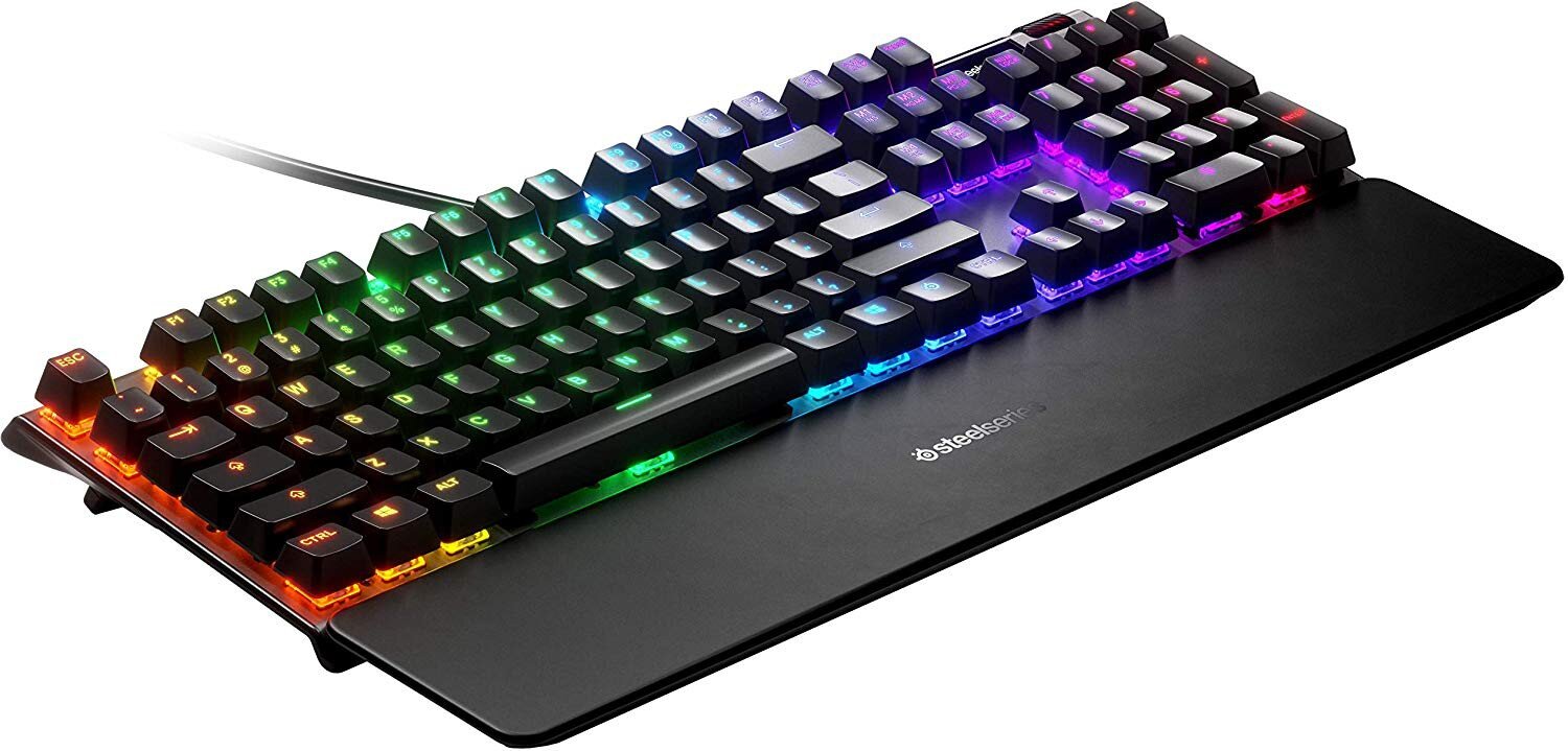 SteelSeries APEX 5 RGB US kaina ir informacija | Klaviatūros | pigu.lt