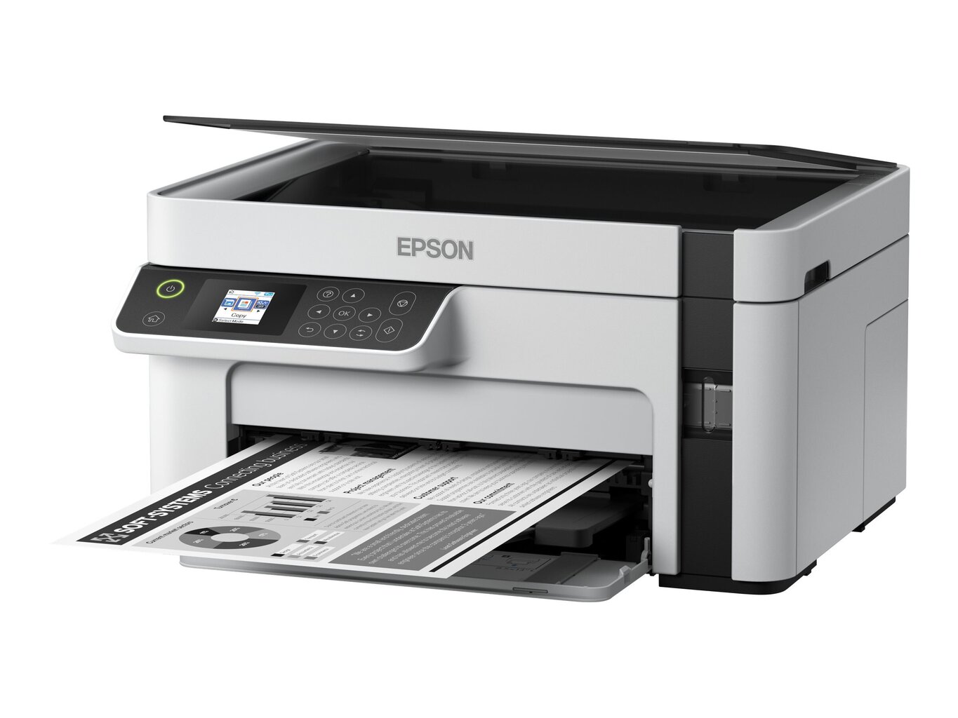 Epson EcoTank M2120 Mono, Inkjet C11CJ18402 kaina ir informacija | Spausdintuvai | pigu.lt