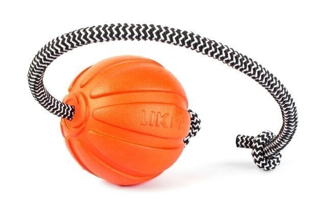 Collar kamuoliukas ant virvelės šunims Liker Cord 6297, 9 cm цена и информация | Žaislai šunims | pigu.lt