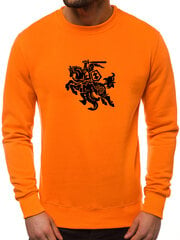 Džemperis Vytis, oranžinis kaina ir informacija | Džemperiai vyrams | pigu.lt