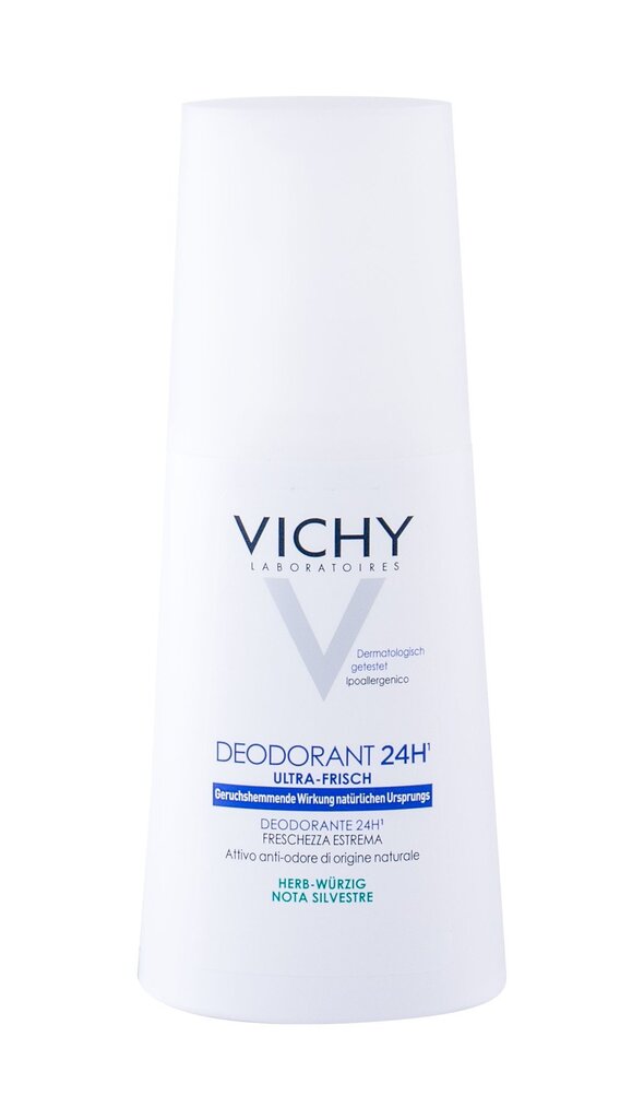 Purškiamas dezodorantas Vichy Ultra Fresh, 100 ml kaina ir informacija | Dezodorantai | pigu.lt