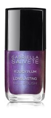 Nagų lakas Gabriella Salvete Longlasting Enamel 11 ml, 11 Juicy Plum kaina ir informacija | Nagų lakai, stiprintojai | pigu.lt