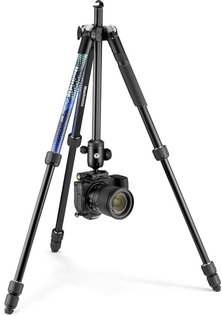 Manfrotto Element MII MKELMII4BL-BH, mėlynas цена и информация | Fotoaparato stovai | pigu.lt