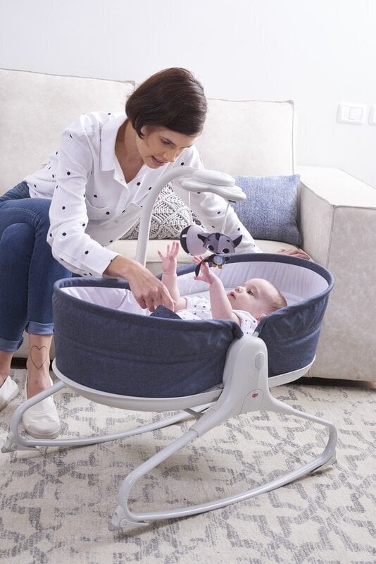 Gultukas Tiny Love Rocker Napper 3in1, Denim цена и информация | Gultukai ir sūpynės | pigu.lt