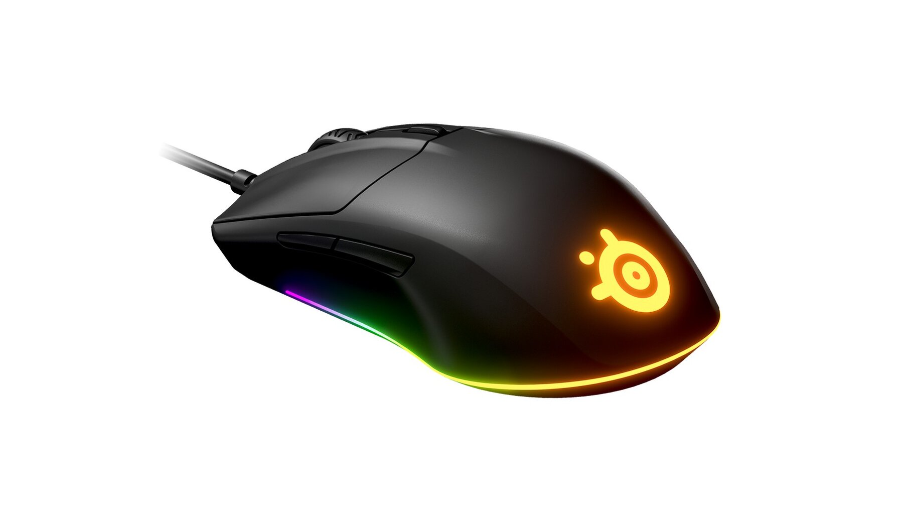 SteelSeries Rival 3, juoda kaina ir informacija | Pelės | pigu.lt