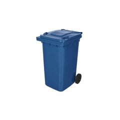Lauko konteineris 240 l, mėlynas kaina ir informacija | Komposto dėžės, lauko konteineriai | pigu.lt