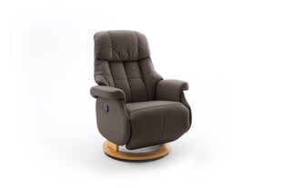 Кресло Calgary Comfort L, коричневое/песочное цена и информация | Кресла в гостиную | pigu.lt