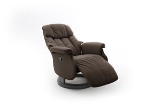 Fotelis reglaineris MC Akcent Calgary Comfort L, rudas/juodas kaina ir informacija | Svetainės foteliai | pigu.lt