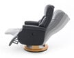 Fotelis reglaineris MC Akcent Calgary Comfort L, matinis rudas/smėlio spalvos kaina ir informacija | Svetainės foteliai | pigu.lt