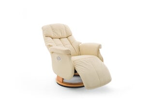 Кресло Calgary Comfort XL, кремовое/песочное цена и информация | Кресла в гостиную | pigu.lt