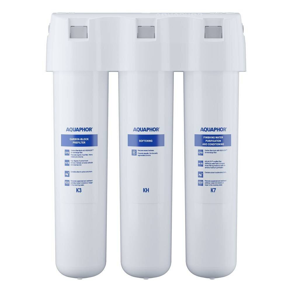 Vandens filtras Aquaphor Crystal H kaina ir informacija | Vandens filtrai, valymo įrenginiai | pigu.lt