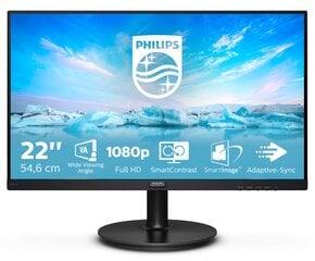 Philips 221V8A/00 kaina ir informacija | Monitoriai | pigu.lt