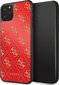 Guess GUHCN654GGPRE skirtas iPhone 11 Pro Max, raudona kaina ir informacija | Telefono dėklai | pigu.lt