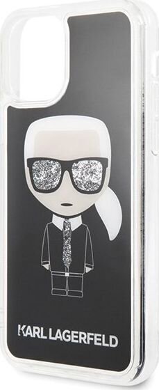 Karl Lagerfeld KLHCN65ICGBK, skirtas iPhone 11 Pro Max, juodas kaina ir informacija | Telefono dėklai | pigu.lt