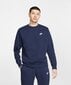 Nike vyriškas megztinis NSW CLUB CRW, tamsiai mėlynas цена и информация | Džemperiai vyrams | pigu.lt