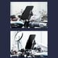 Telefono laikiklis motociklui Baseus Armor juodas SUKJA-01 kaina ir informacija | Telefono laikikliai | pigu.lt