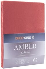 DecoKing Amber простыня на резинке 90x200 см цена и информация | Простыни | pigu.lt