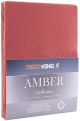 DecoKing Amber простыня на резинке 160x200 см цена и информация | Простыни | pigu.lt