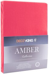 DecoKing Amber простыня на резинке 90x200 см цена и информация | Простыни | pigu.lt