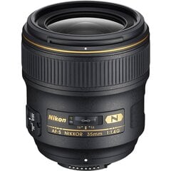 Nikon AF-S NIKKOR 35mm f/1.4G kaina ir informacija | Objektyvai | pigu.lt