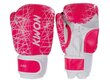 Vaikiškos bokso pirštinės KWON Kid's NEON 6oz., rožinės kaina ir informacija | Kovos menai | pigu.lt