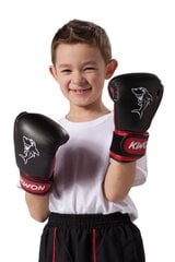 Vaikiškos bokso pirštinės KWON Mini Shark 4oz., raudonos kaina ir informacija | Kovos menai | pigu.lt