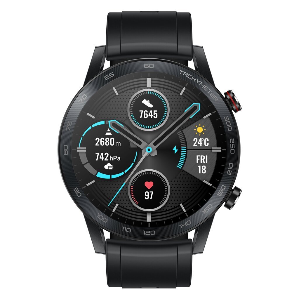 Honor MagicWatch 2 Charcoal Black kaina ir informacija | Išmanieji laikrodžiai (smartwatch) | pigu.lt