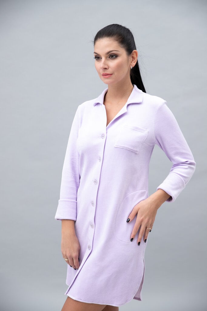 Naktiniai marškiniai moterims "Elen" baltos kaina ir informacija | Naktiniai, pižamos moterims | pigu.lt