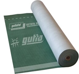 Диффузионная пленка Guttafol DO 170 Premium TT, 1,5x50 м цена и информация | Кровельные покрытия | pigu.lt