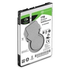 Drive Seagate Barracuda ST1000LM048 (1 TB ; 2.5 Inch; SATA III; 128 MB; 5400 rpm) цена и информация | Внутренние жёсткие диски (HDD, SSD, Hybrid) | pigu.lt