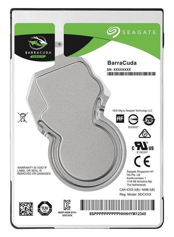 Drive Seagate Barracuda ST1000LM048 (1 TB ; 2.5 Inch; SATA III; 128 MB; 5400 rpm) kaina ir informacija | Vidiniai kietieji diskai (HDD, SSD, Hybrid) | pigu.lt