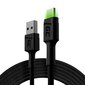 Green Cell KABGC13, USB - USB-C, 2m цена и информация | Laidai telefonams | pigu.lt