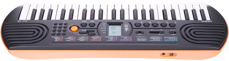 Vaikiškas sintezatorius Casio SA-76 kaina ir informacija | Klavišiniai muzikos instrumentai | pigu.lt