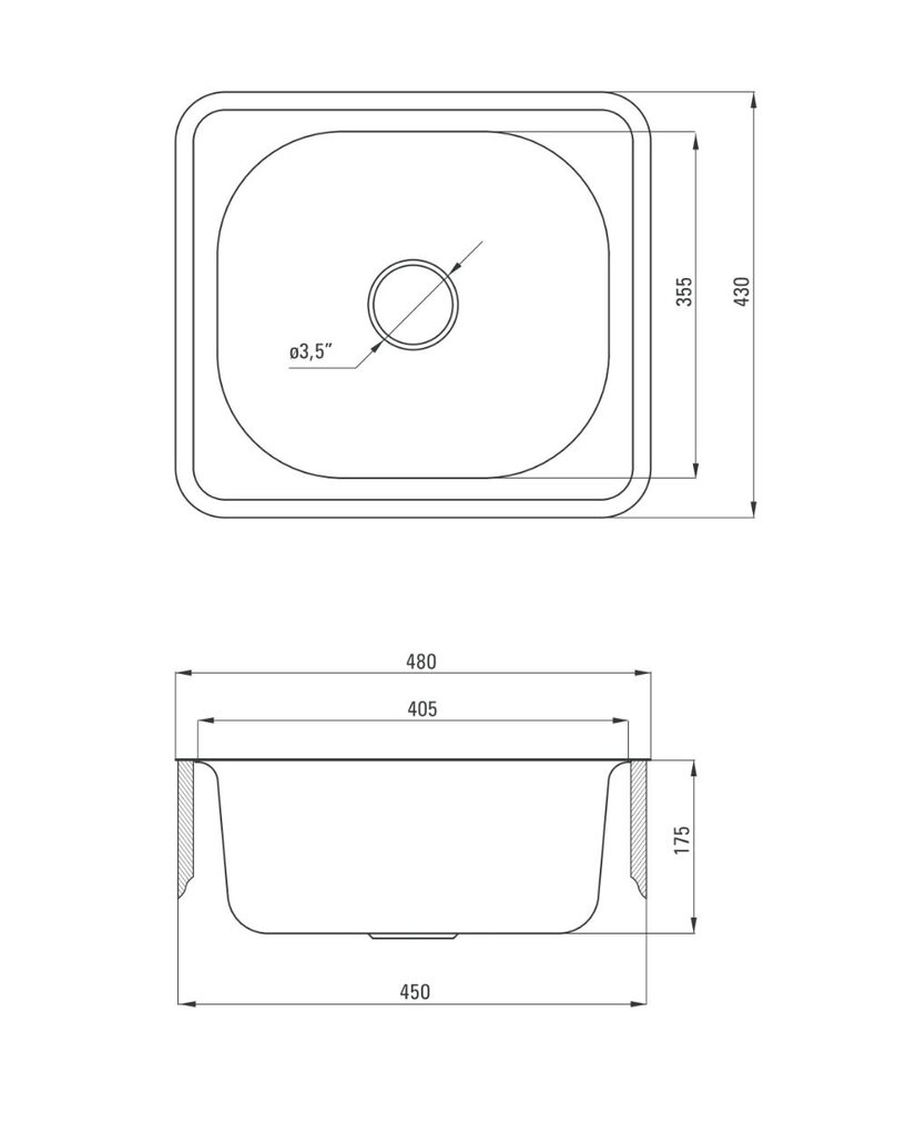 Deante virtuvinė plautuvė su maišytuvu ZENA0103, satin kaina ir informacija | Virtuvinės plautuvės | pigu.lt