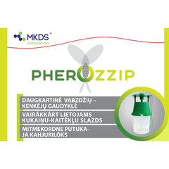 MKDS Pherozzip многоразовая ловушка для насекомых - вредителей цена и информация | Средства по уходу за растениями | pigu.lt
