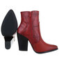 Aulinukai moterims, raudoni цена и информация | Aulinukai, ilgaauliai batai moterims | pigu.lt
