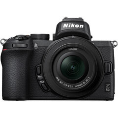 Nikon Z50 + NIKKOR Z DX 16-50mm f/3.5-6.3 VR kaina ir informacija | Skaitmeniniai fotoaparatai | pigu.lt