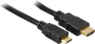 Goobay HDMI didelės spartos kabelis 31930, 1 m kaina ir informacija | Kabeliai ir laidai | pigu.lt