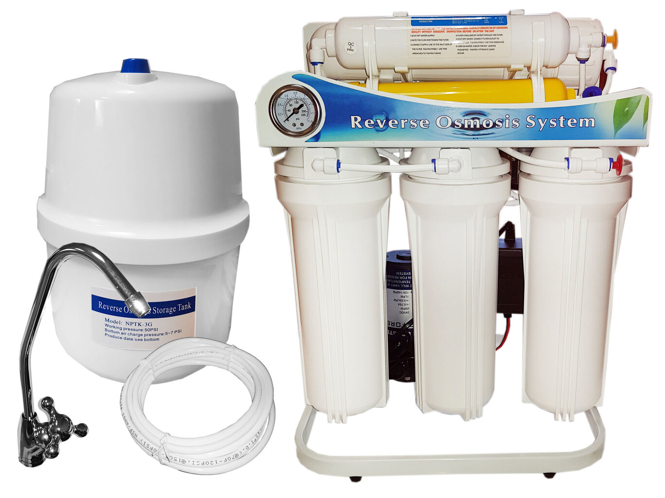 Vandens valymo sistema RO50-B3LS3 kaina ir informacija | Vandens filtrai, valymo įrenginiai | pigu.lt